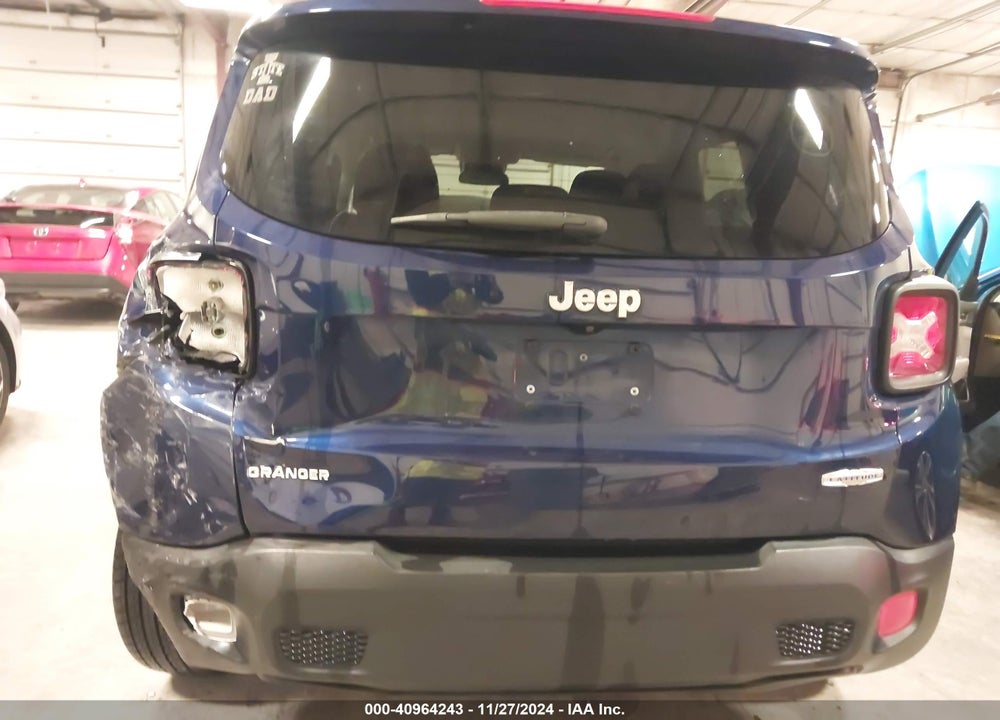 2016 JEEP RENEGADE LATITUDE VIN: ZACCJABTXGPD81187