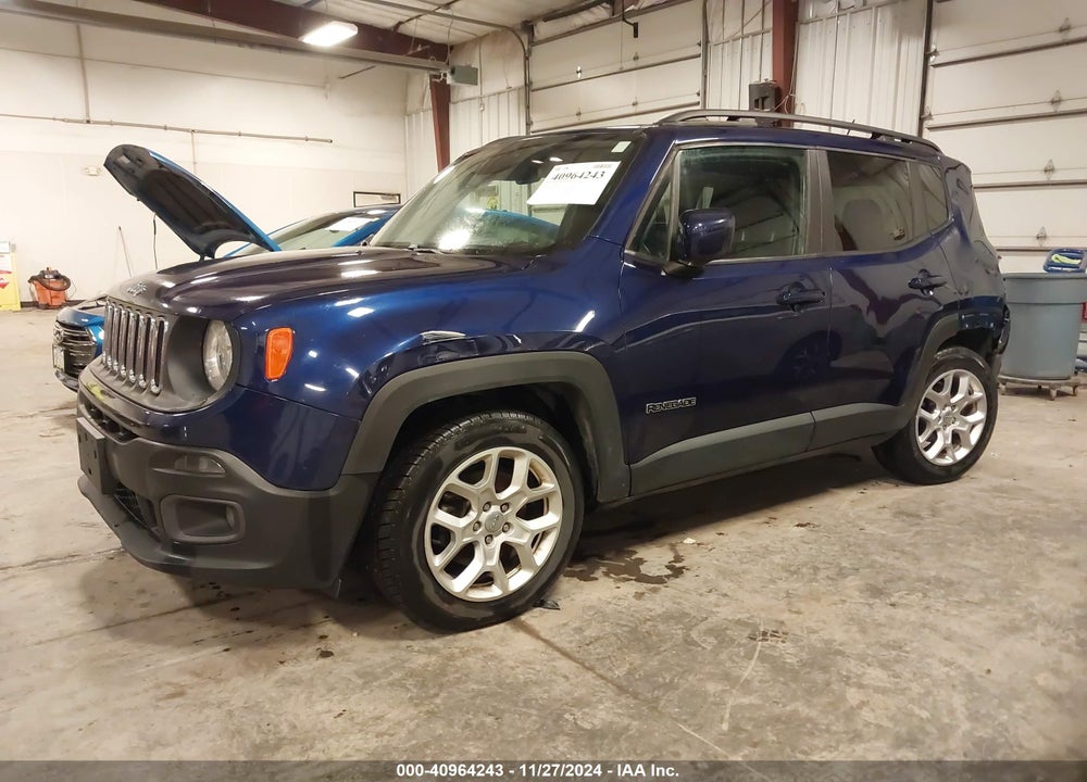 2016 JEEP RENEGADE LATITUDE VIN: ZACCJABTXGPD81187