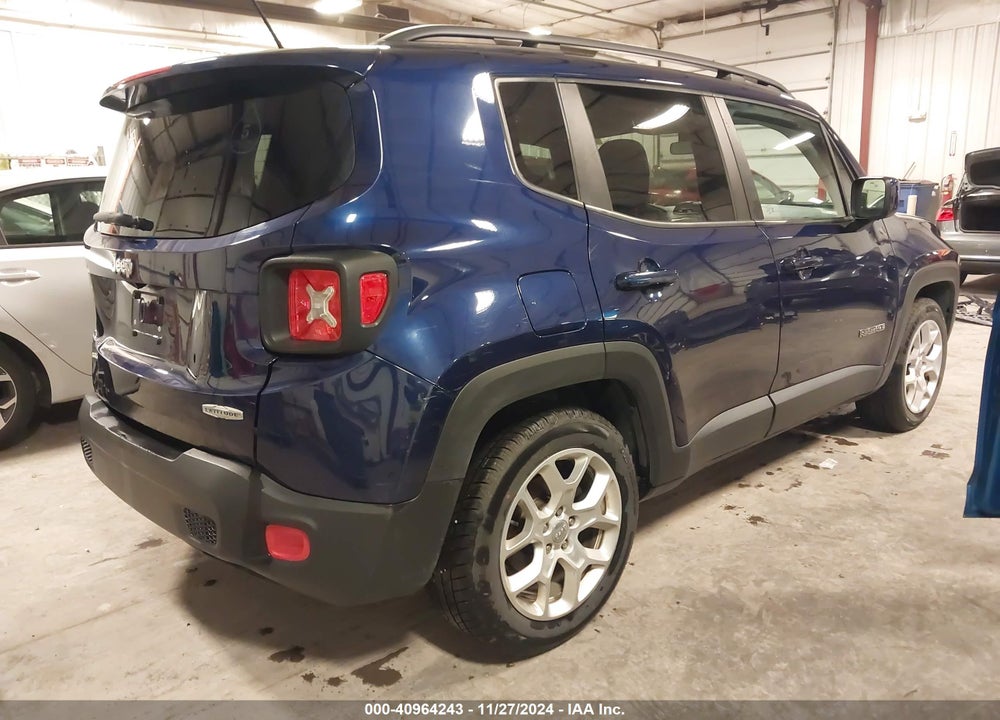 2016 JEEP RENEGADE LATITUDE VIN: ZACCJABTXGPD81187