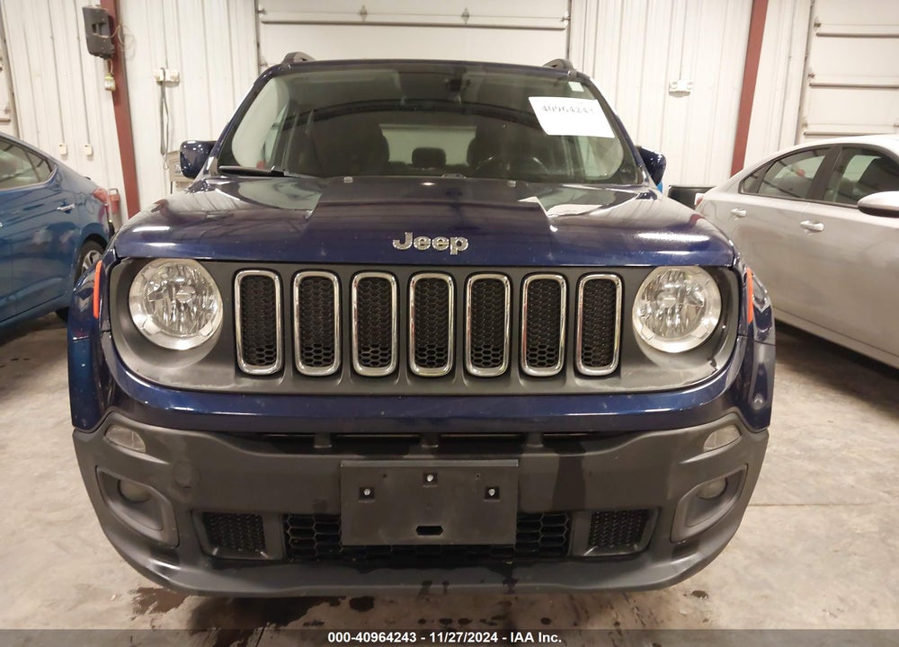 2016 JEEP RENEGADE LATITUDE VIN: ZACCJABTXGPD81187