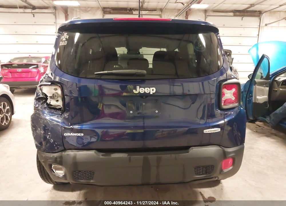 2016 JEEP RENEGADE LATITUDE VIN: ZACCJABTXGPD81187