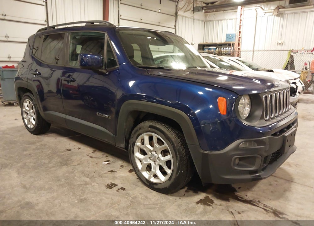 2016 JEEP RENEGADE LATITUDE VIN: ZACCJABTXGPD81187