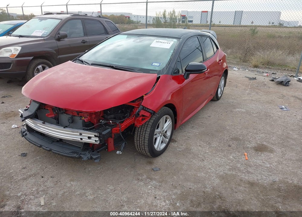 2021 TOYOTA COROLLA SE VIN: JTND4MBE8M3137421