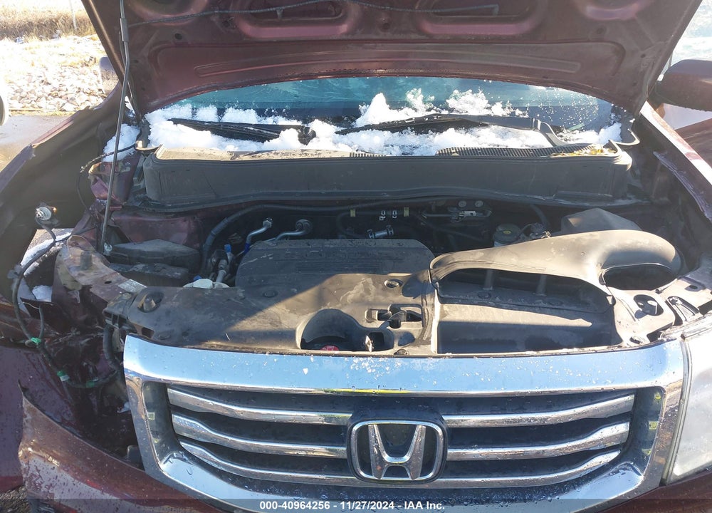 2012 HONDA PILOT EX-L VIN: 5FNYF4H6XCB027701