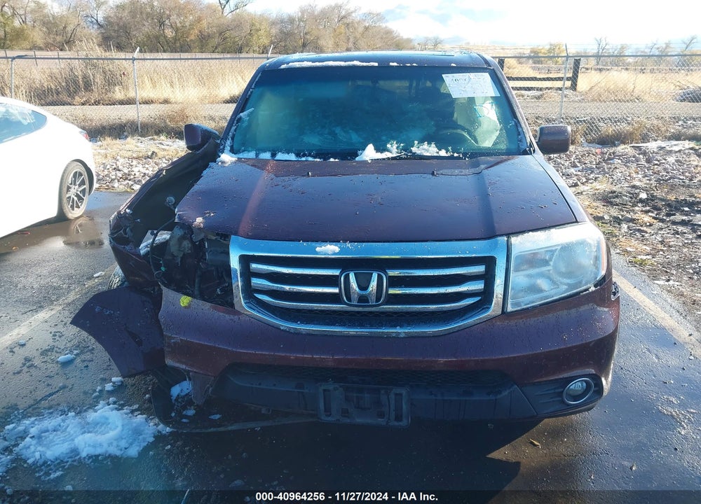 2012 HONDA PILOT EX-L VIN: 5FNYF4H6XCB027701