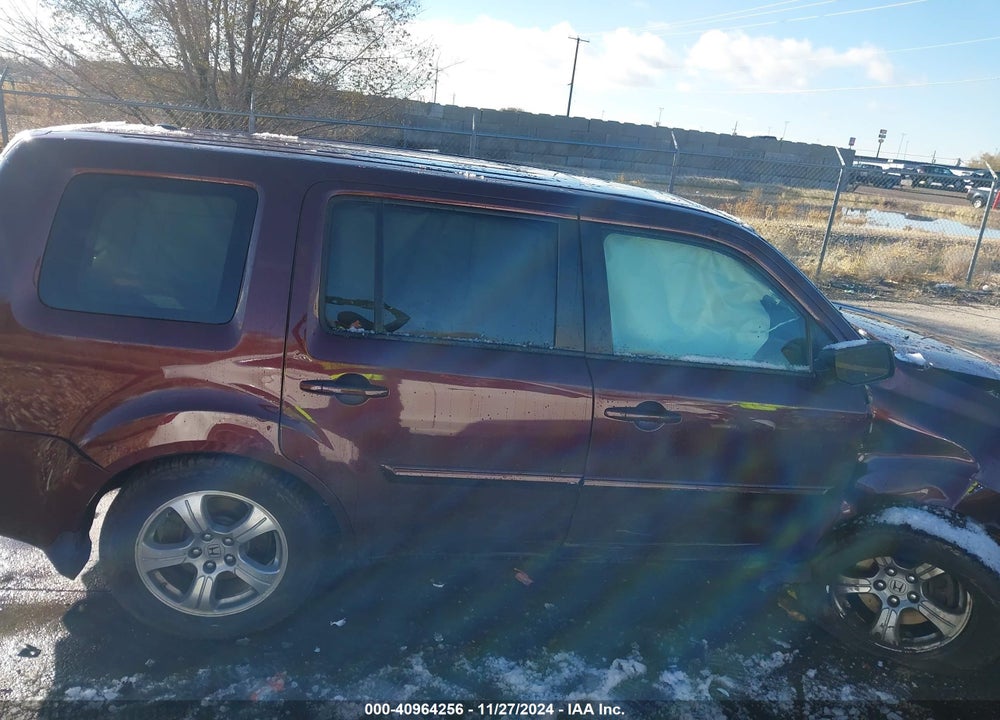2012 HONDA PILOT EX-L VIN: 5FNYF4H6XCB027701