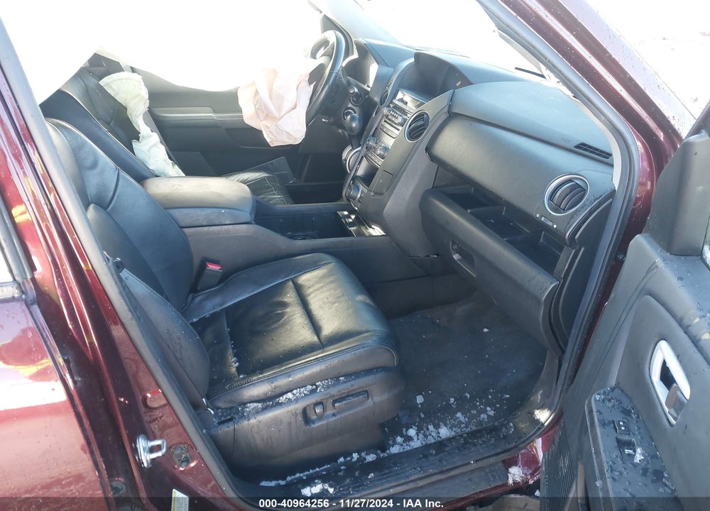 2012 HONDA PILOT EX-L VIN: 5FNYF4H6XCB027701