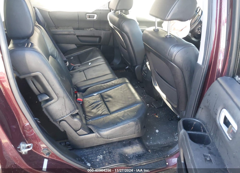2012 HONDA PILOT EX-L VIN: 5FNYF4H6XCB027701