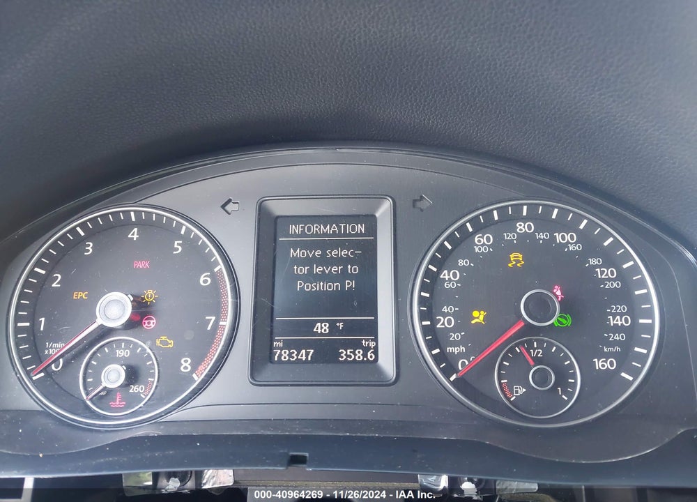 2013 VOLKSWAGEN EOS KOMFORT VIN: WVWBW8AHXDV005953