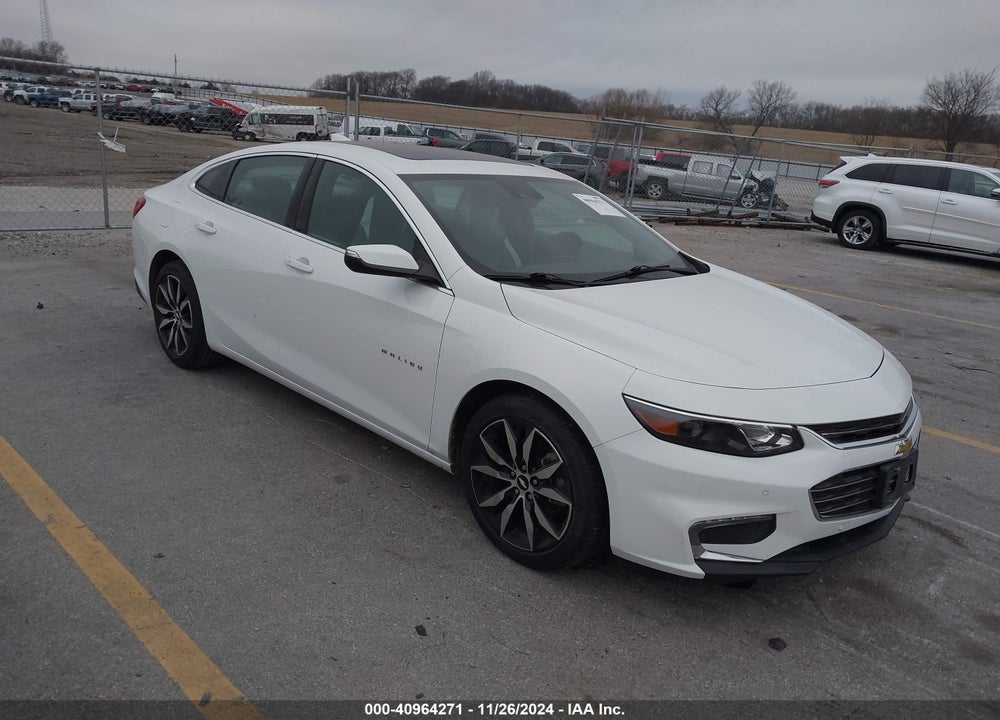 2018 CHEVROLET MALIBU LT VIN: 1G1ZD5ST0JF111882