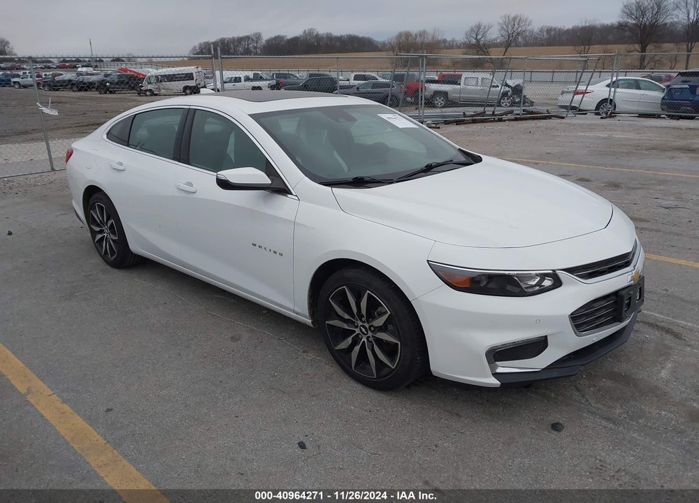 2018 CHEVROLET MALIBU LT VIN: 1G1ZD5ST0JF111882