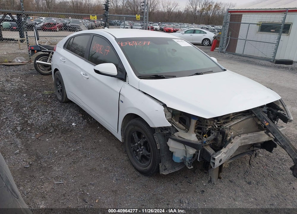 2017 HYUNDAI IONIQ HYBRID BLUE VIN: KMHC65LC0HU047737