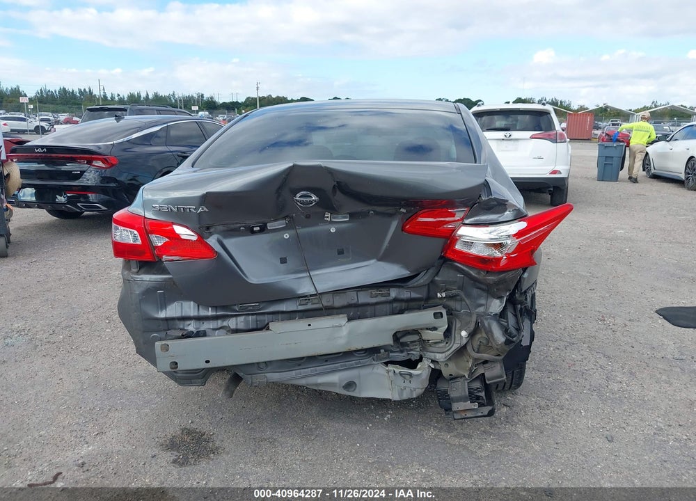 2018 NISSAN SENTRA S VIN: 3N1AB7AP4JY309841