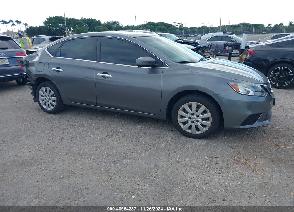 2018 NISSAN SENTRA S VIN: 3N1AB7AP4JY309841