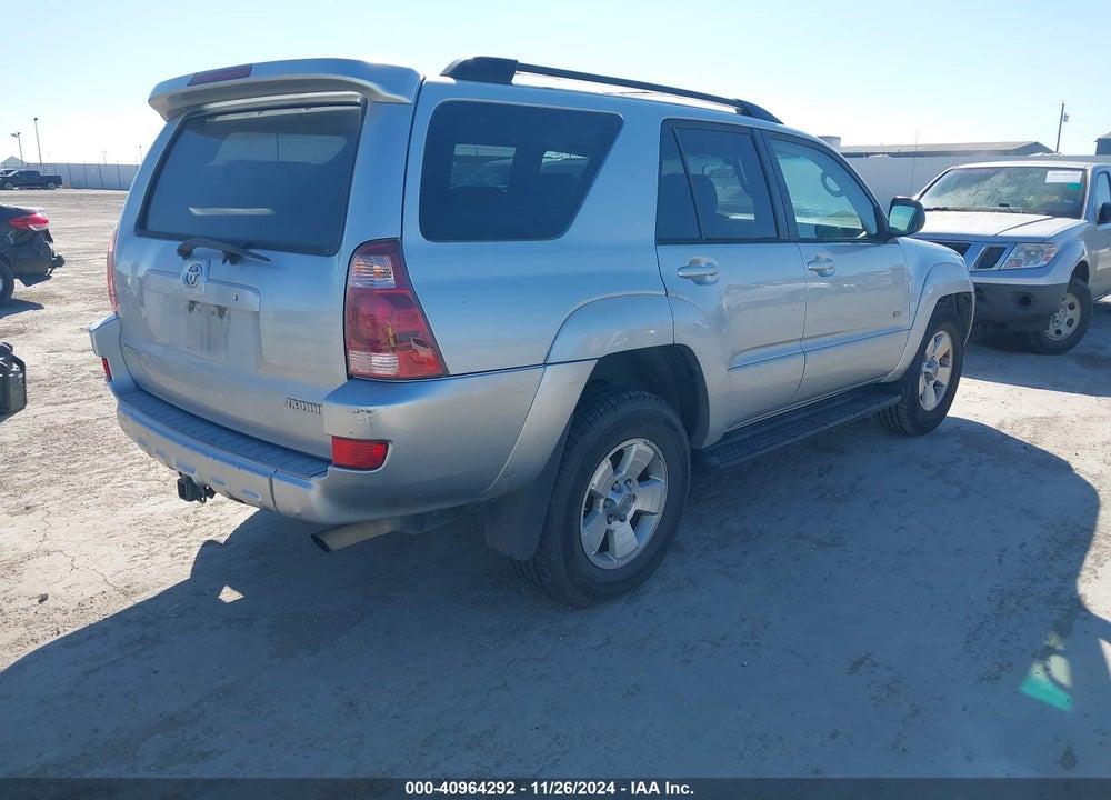 2004 TOYOTA 4RUNNER SR5 V6 VIN: JTEZU14R148014955