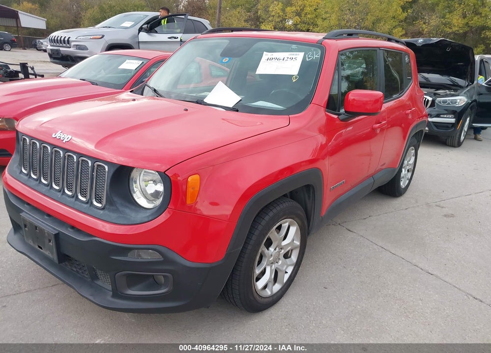 2015 JEEP RENEGADE LATITUDE VIN: ZACCJABT3FPB85798