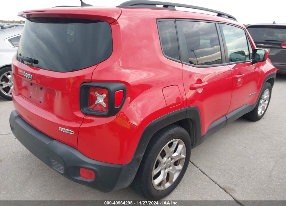 2015 JEEP RENEGADE LATITUDE VIN: ZACCJABT3FPB85798