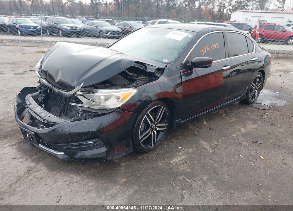2016 HONDA ACCORD SPORT VIN: 1HGCR2F69GA246044