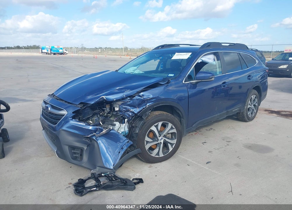 2022 SUBARU OUTBACK LIMITED VIN: 4S4BTANC3N3100295
