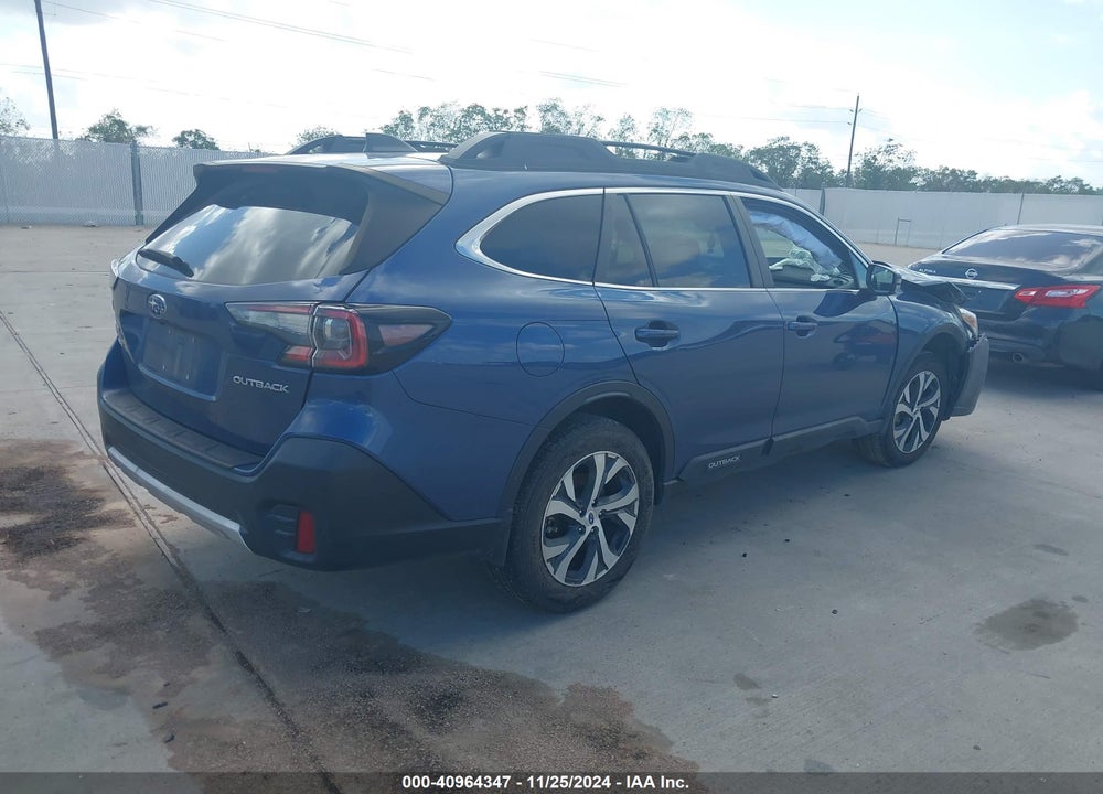 2022 SUBARU OUTBACK LIMITED VIN: 4S4BTANC3N3100295