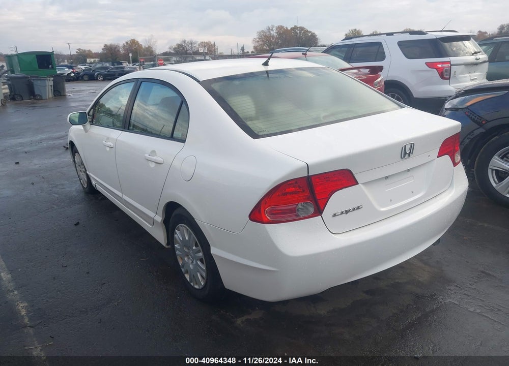 2008 HONDA CIVIC GX VIN: 1HGFA46518L000392