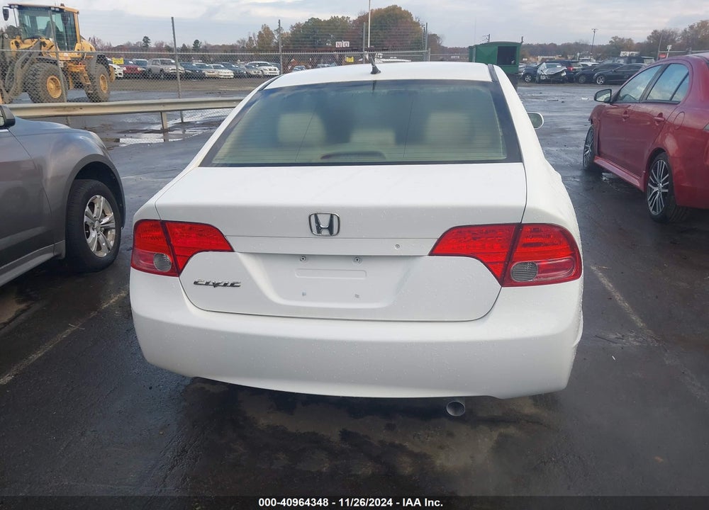 2008 HONDA CIVIC GX VIN: 1HGFA46518L000392