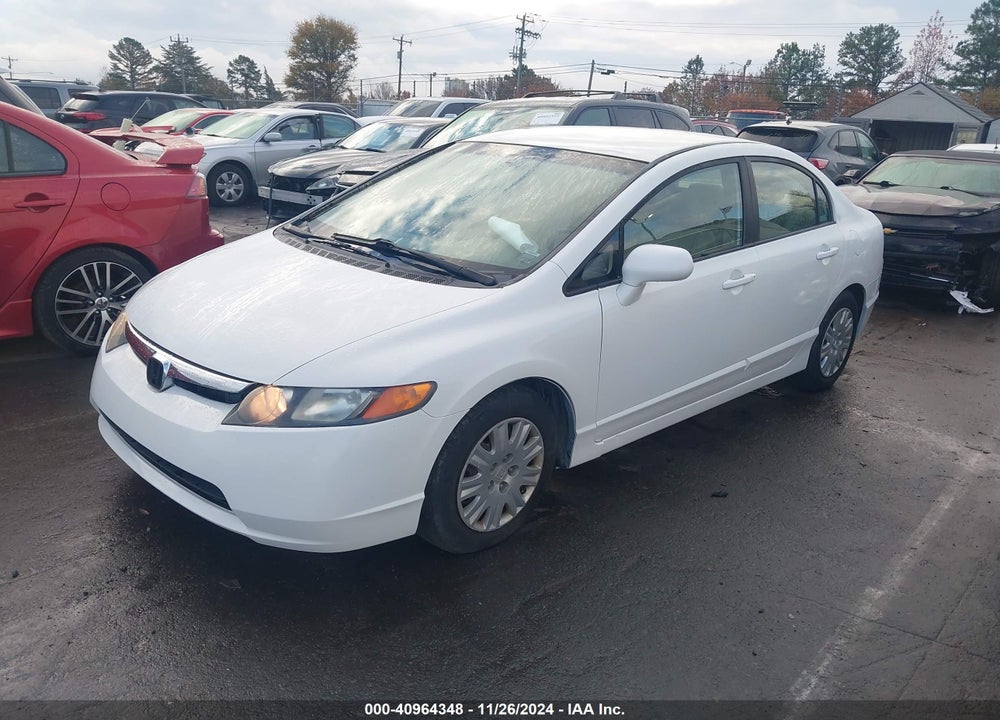 2008 HONDA CIVIC GX VIN: 1HGFA46518L000392