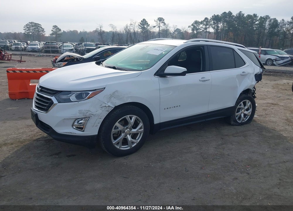 2020 CHEVROLET EQUINOX FWD LT 2.0L TURBO VIN: 2GNAXLEX6L6184015