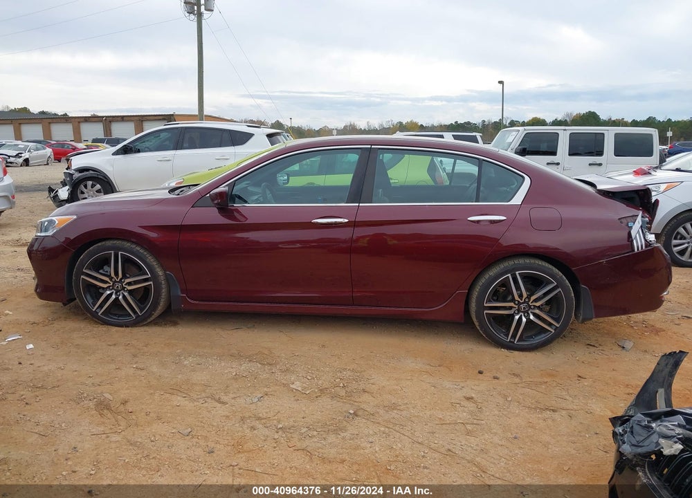 2017 HONDA ACCORD SPORT SE VIN: 1HGCR2F17HA055762