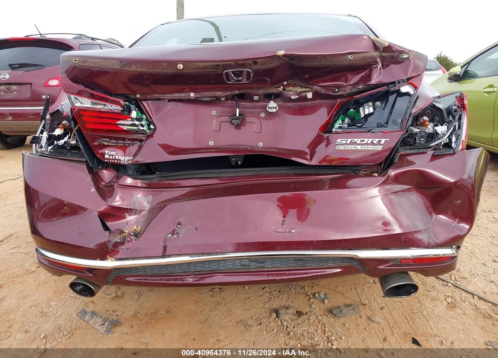 2017 HONDA ACCORD SPORT SE VIN: 1HGCR2F17HA055762