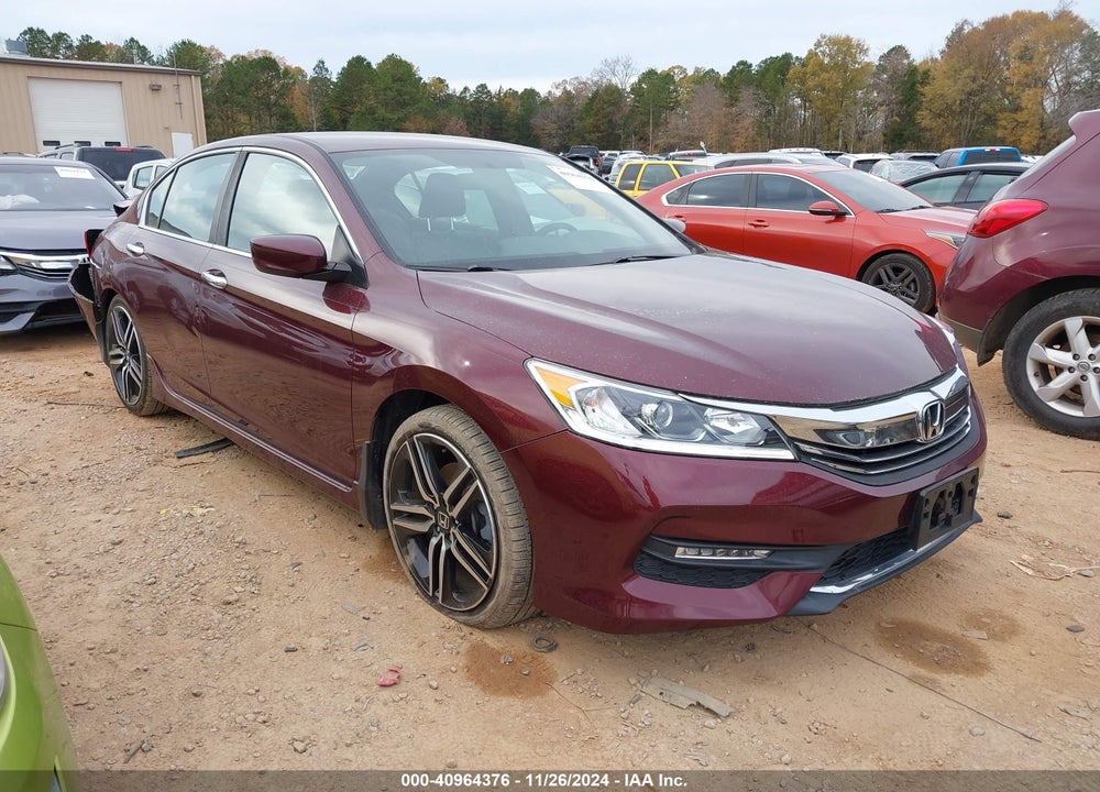 2017 HONDA ACCORD SPORT SE VIN: 1HGCR2F17HA055762