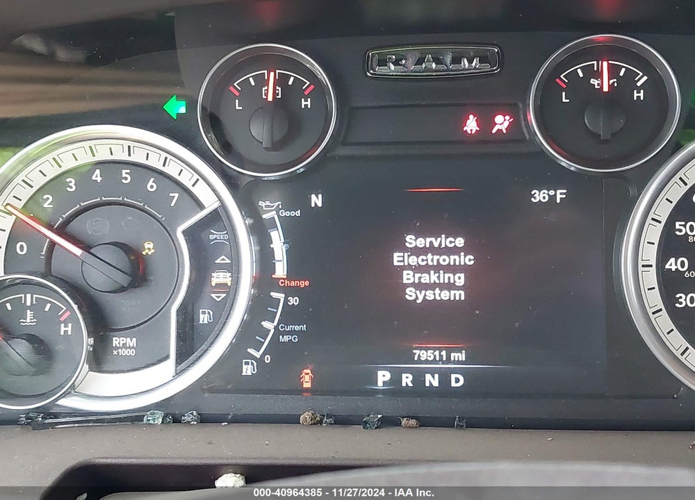 2015 RAM 1500 LONE STAR VIN: 1C6RR7GT1FS741946
