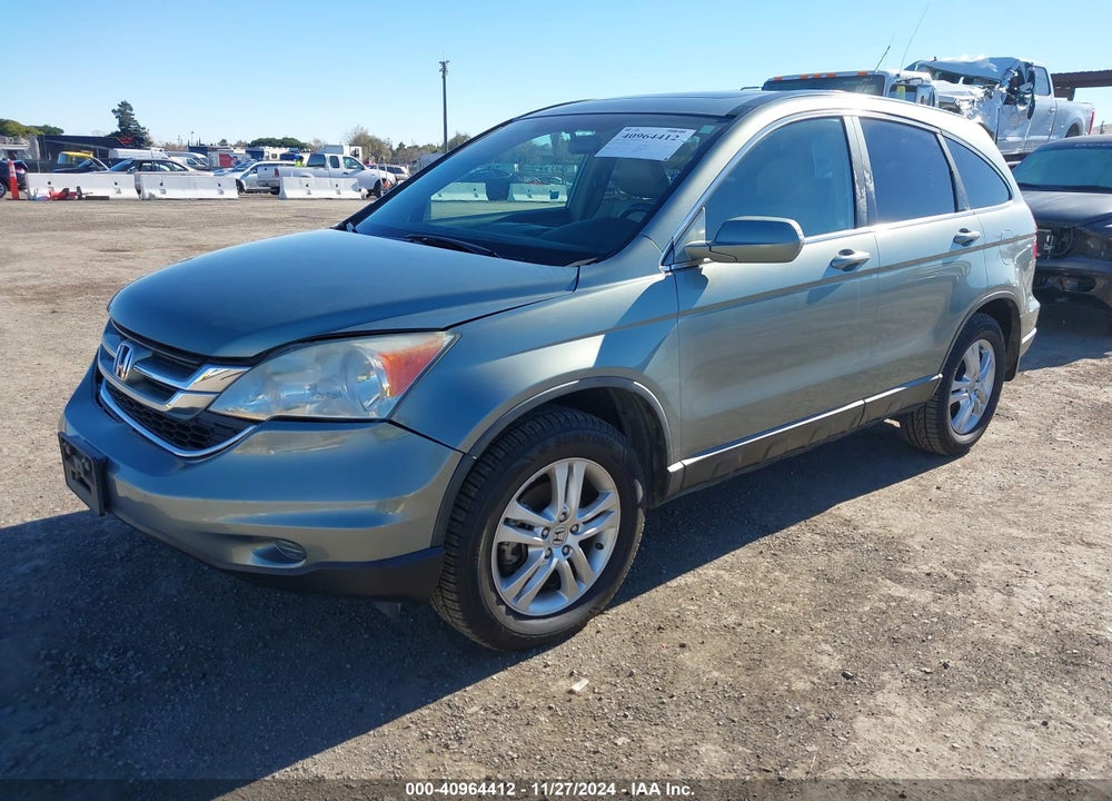 2010 HONDA CR-V EX-L VIN: 5J6RE3H7XAL039961