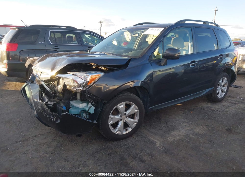 2016 SUBARU FORESTER 2.5I PREMIUM VIN: JF2SJAFC3GH499564