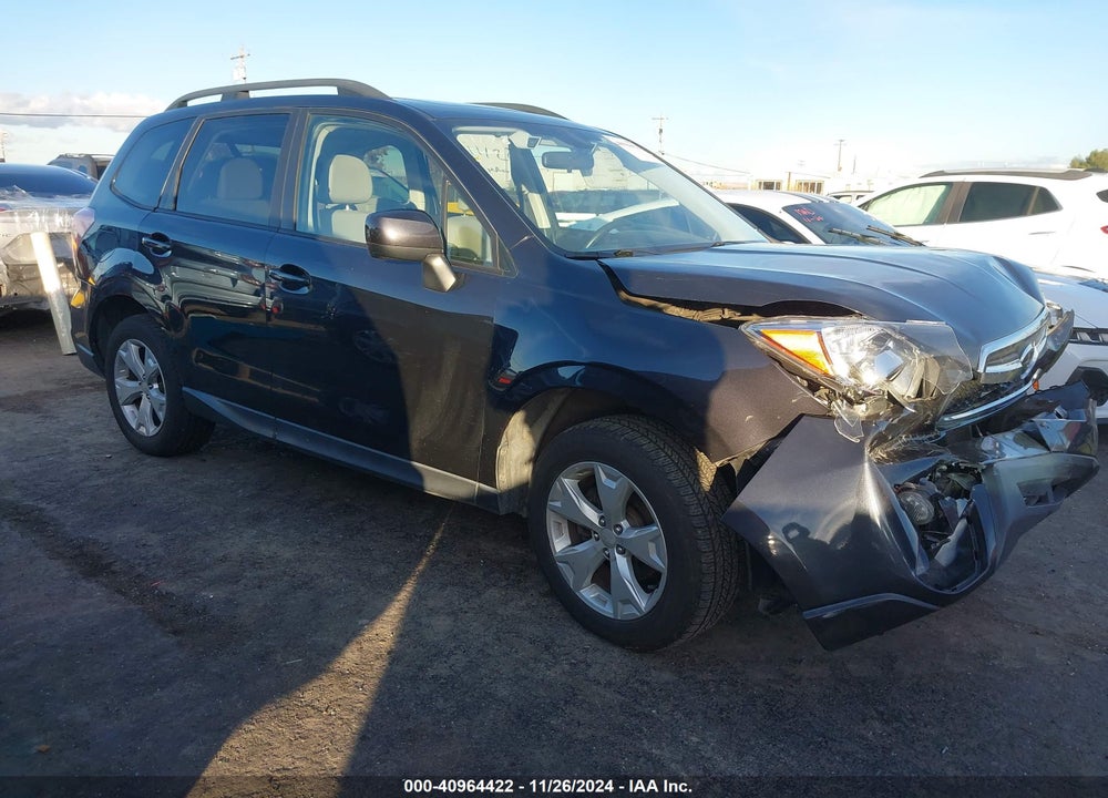 2016 SUBARU FORESTER 2.5I PREMIUM VIN: JF2SJAFC3GH499564