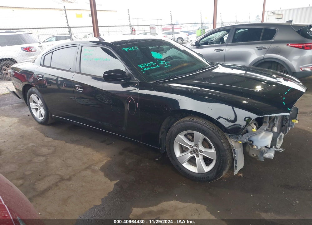 2014 DODGE CHARGER SE VIN: 2C3CDXBG2EH267894