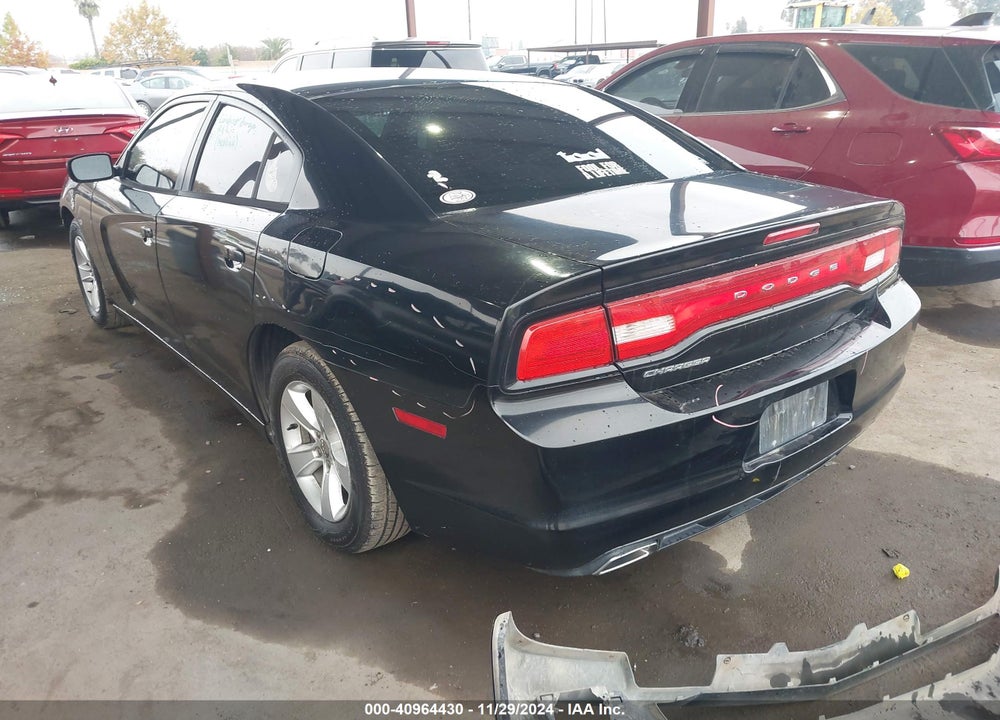 2014 DODGE CHARGER SE VIN: 2C3CDXBG2EH267894