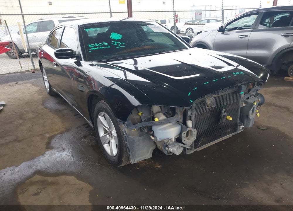 2014 DODGE CHARGER SE VIN: 2C3CDXBG2EH267894