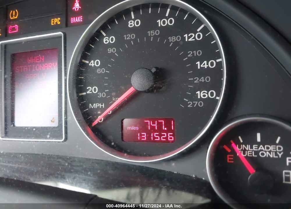 2008 AUDI A4 2.0T VIN: WAUAF78E28A102043