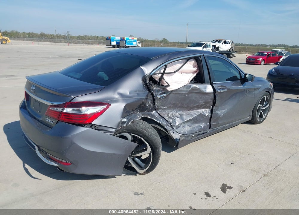 2017 HONDA ACCORD SPORT SE VIN: 1HGCR2F18HA013973