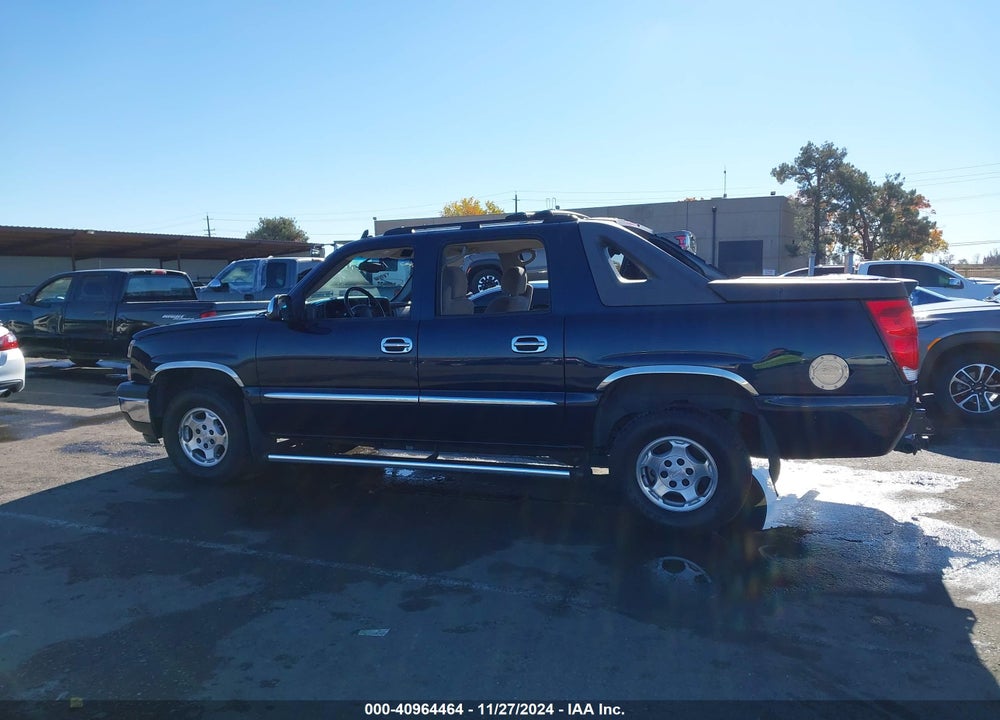 2006 CHEVROLET AVALANCHE 1500 LS VIN: 3GNEC12Z76G160130