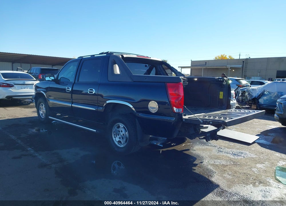 2006 CHEVROLET AVALANCHE 1500 LS VIN: 3GNEC12Z76G160130