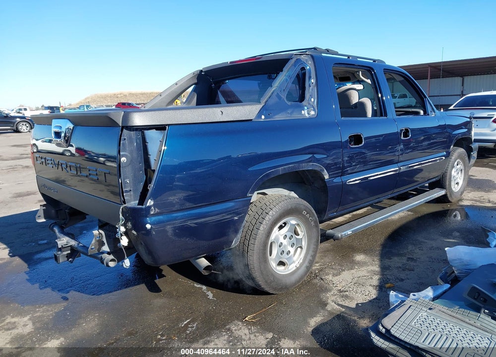 2006 CHEVROLET AVALANCHE 1500 LS VIN: 3GNEC12Z76G160130