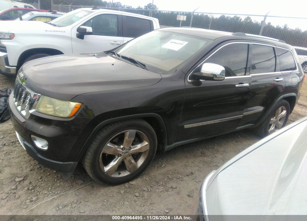 2011 JEEP GRAND CHEROKEE OVERLAND VIN: 1J4RR6GT7BC663738