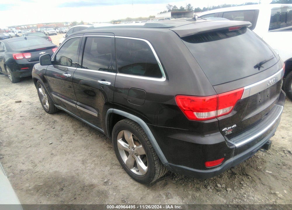 2011 JEEP GRAND CHEROKEE OVERLAND VIN: 1J4RR6GT7BC663738