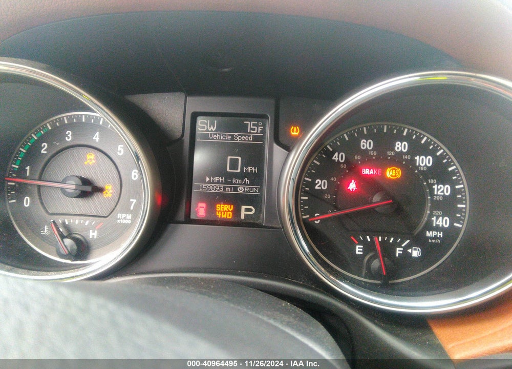 2011 JEEP GRAND CHEROKEE OVERLAND VIN: 1J4RR6GT7BC663738