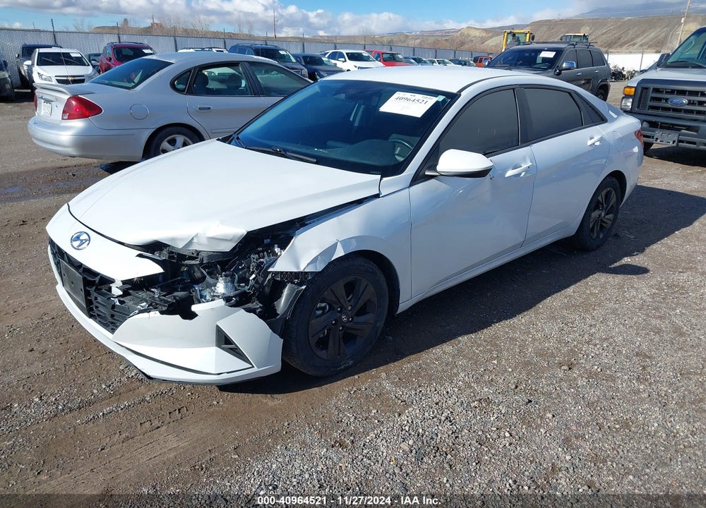 2022 HYUNDAI ELANTRA VIN: 5NPLS4AG5NH075667