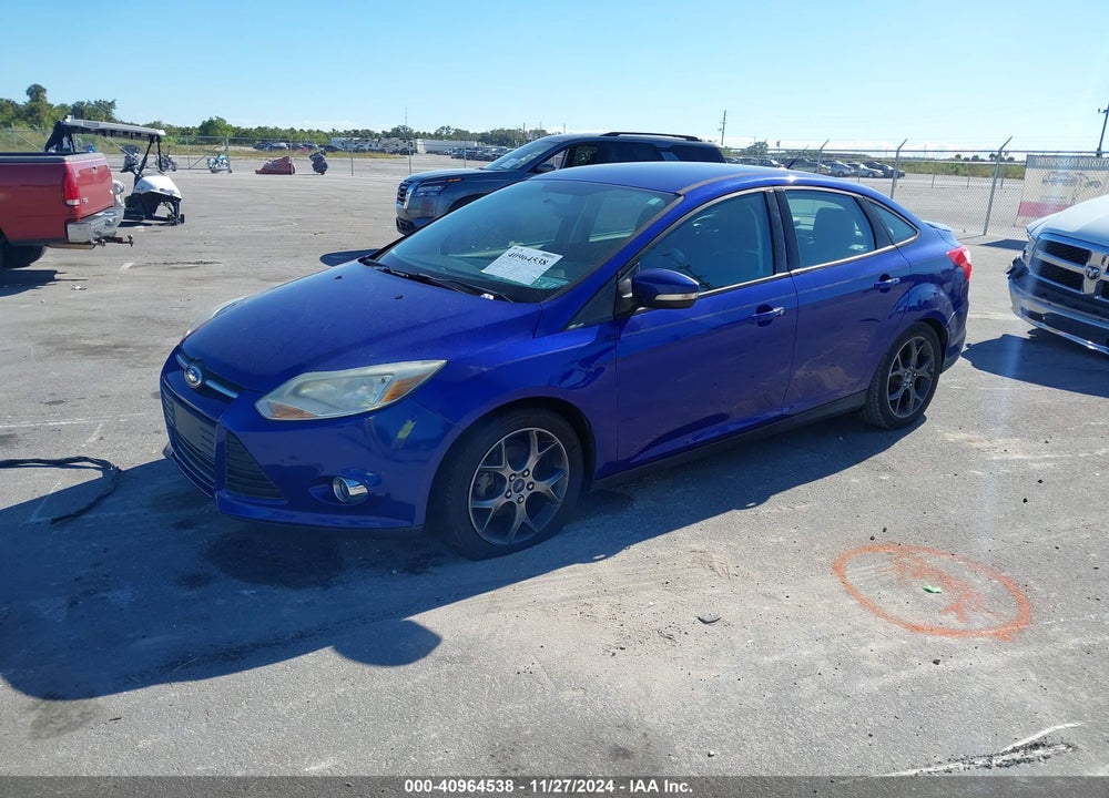 2014 FORD FOCUS SE VIN: 1FADP3F24EL296224