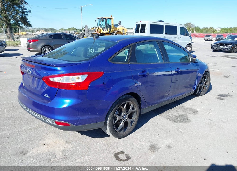 2014 FORD FOCUS SE VIN: 1FADP3F24EL296224