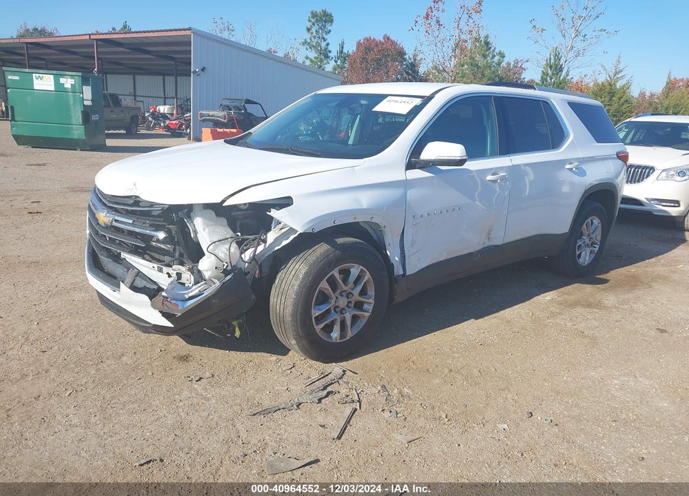 2018 CHEVROLET TRAVERSE 1LT VIN: 1GNERGKW4JJ238958